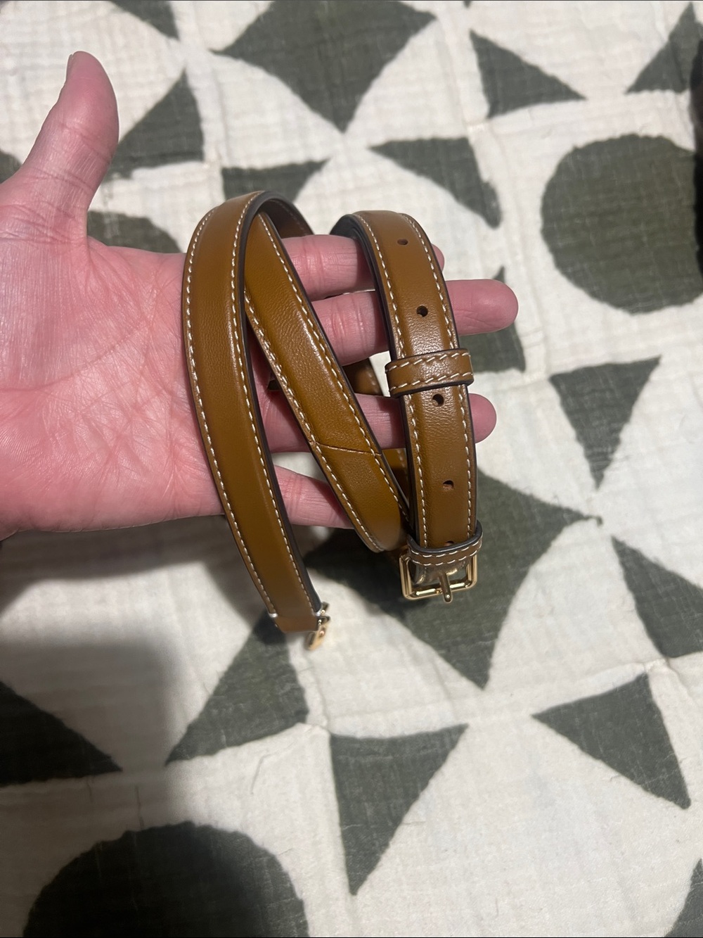 💥FINAL PRICE 💥Tory Burch Thea Woven Suede Crossbody Flap - Picture 8 of 15